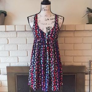 Roxy Multicolor Geometric Dress